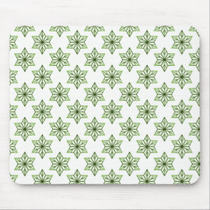 Starburst Mousepad, Forest Green Muismat