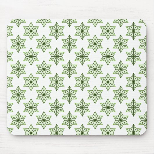  Starburst Mousepad, Forest Green Muismat (Voorkant)