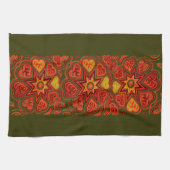 'Starburst of Love' Kitchen Towel Theedoek (Horizontaal)