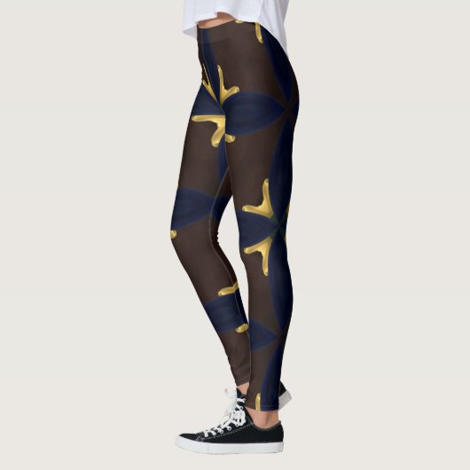 Starburst oppervlaktepatroon - ontwerp als leggings (Links)