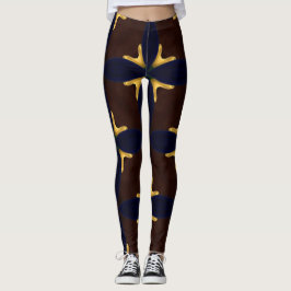 Starburst oppervlaktepatroon - ontwerp als leggings