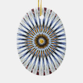 Starburst-Ornament Keramisch Ornament (Achterkant)