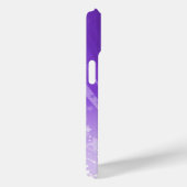 Starburst Paarse en witte Case-Mate iPhone Case (Achterkant / Rechts)