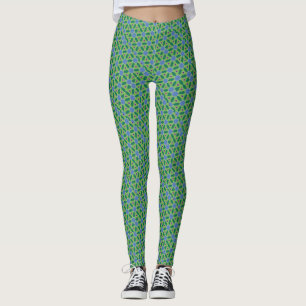 Starburst Pattern Leggings