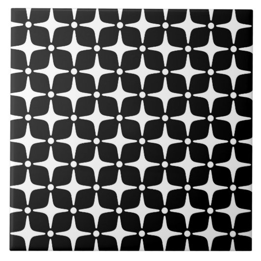Starburst Pattern Tegeltje (Voorkant)
