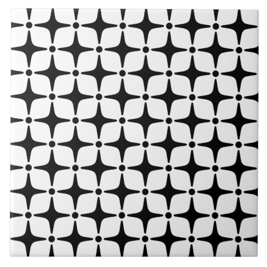 Starburst Pattern Tegeltje (Voorkant)