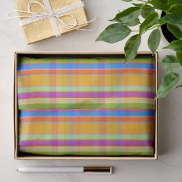 Starburst Plaid SXB Tissuepapier