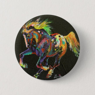 starburst pony klein ronde button 5,7 cm