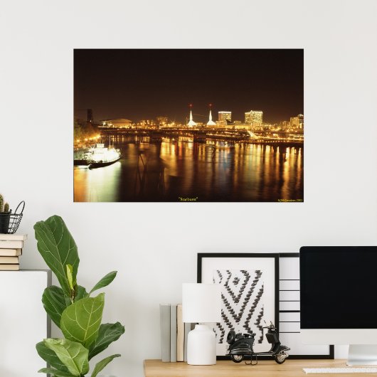 "Starburst" Poster (Thuiskantoor)