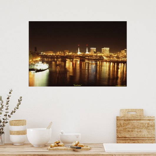 "Starburst" Poster (Keuken)