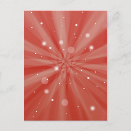 Starburst red briefkaart (Voorkant)