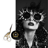  Starburst Retro Glam Monochrome Decoupage Tissuepapier