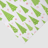 Starburst Retro kerstboom Tissuepapier (Detail)