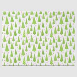 Starburst Retro kerstboom Tissuepapier