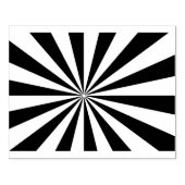 Starburst Rubber Art Stamp Rubberstempel (Afrduk)