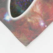 Starburst Ruimte In Kat Fleece Deken (Hoek)