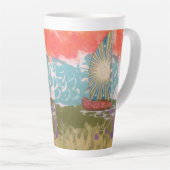 Starburst Sail Latte Mok (Rechterhoek)