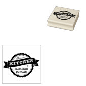 Starburst Seal Keuken Naam Stempel (Gestempeld)