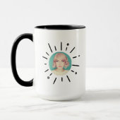 STARBURST |  Simple Fun & Playful Custom Photo Mug Mok (Links)