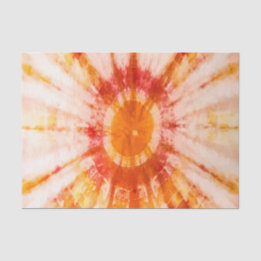 Starburst Tie Dye Craft-themapapier in warme kleur Tissuepapier
