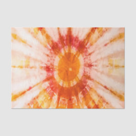 Starburst Tie Dye Craft-themapapier in warme kleur Tissuepapier