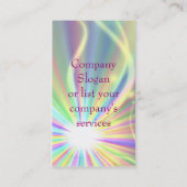 Starburst Visitekaartje (Achterkant)