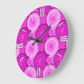 Starbursten en pinwielen, paars grote klok (Hoek)