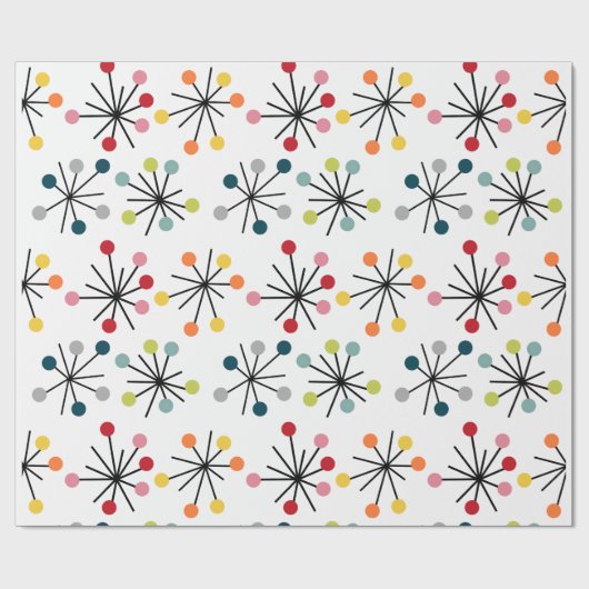 Starbursts Cadeaupapier (Vlak)