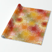 Starbursts Cadeaupapier (Uitgerold)