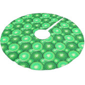 Starbursts en pinwheels, donkerdengroen kerstboom rok (Gekanteld)
