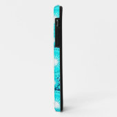 Starbursts en pinwheels, marjoen en turquoise Case-Mate iPhone case (Achterkant/links)