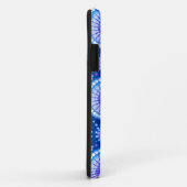 Starbursts en pinwielen, kobaltblauw & wit Case-Mate iPhone case (Achterkant/rechts)