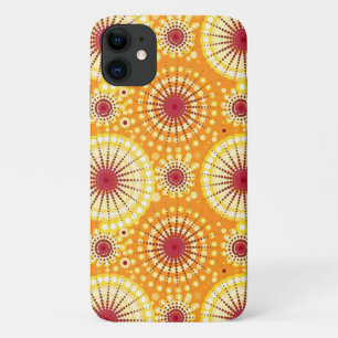 Starbursts en pinwielen, saffraan en rozijnen iPhone 11 hoesje
