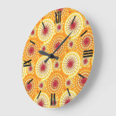 Starbursts en pinwielen, saffraan en rozijnen grote klok (Hoek)