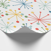 Starbursts in kleur cadeaupapier (Hoek)