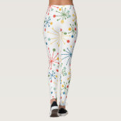 Starbursts in kleur leggings (Achterkant)