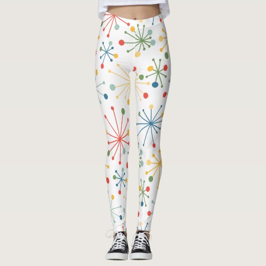 Starbursts in kleur leggings (Voorkant)