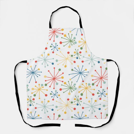 Starbursts in kleur schort (Voorkant)