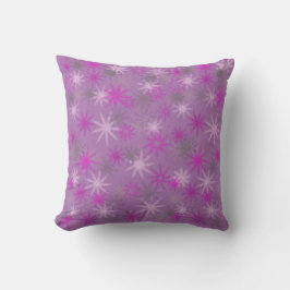 starbursts in roze grillige ontwerp leuk kussen