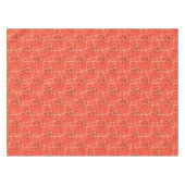 Starbursts uit de middeleeuwen | Oranje, zwart wit Tafelkleed (Voorkant (Horizontaal))