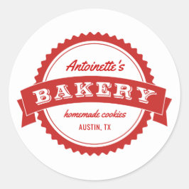 Starburstzegel Ronde Sticker