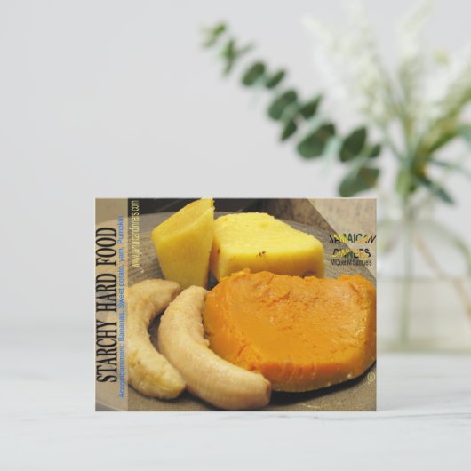 Starchy Hard Food Briefkaart (Staand voorkant)