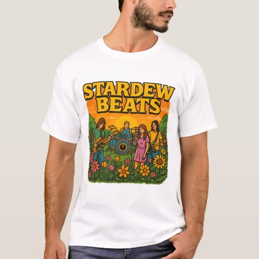 Stardew Beats Festival Shirt – Bootleg Style IP-Fr (Voorkant)
