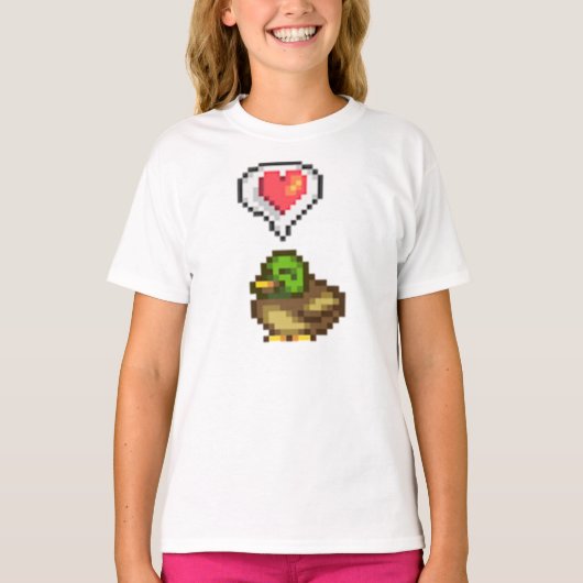 Stardew Valley Happy Duck T-shirt (Voorkant)