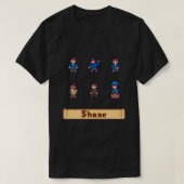Stardew Valley Sprites - Shane Sticker.png T-shirt (Design voorkant)