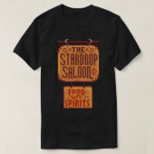 Stardew Valley Stardrop Saloon Sticker T-shirt (Design voorkant)