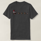 Stardew Valley Void Family Chicken T-shirt (Design voorkant)