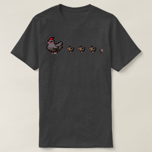 Stardew Valley Void Family Chicken T-shirt (Design voorkant)