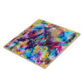 Stardust 6 x 6 keramische Tegel Tegeltje (Zijkant)