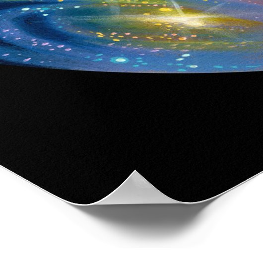 Stardust Angel ART PRINT grote ogen (Hoek)